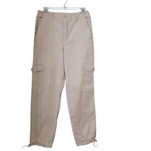 Forever 21 Size M Khaki Cargo Jogger Pants, Gently Used Condition